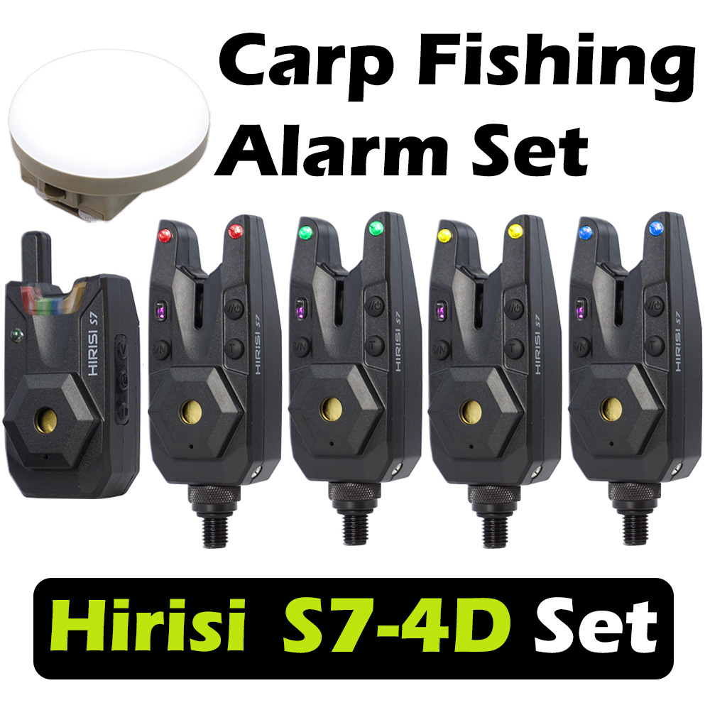 Bite Indicator - Hirisi S7-4D Wireless Carp Fishing Bite