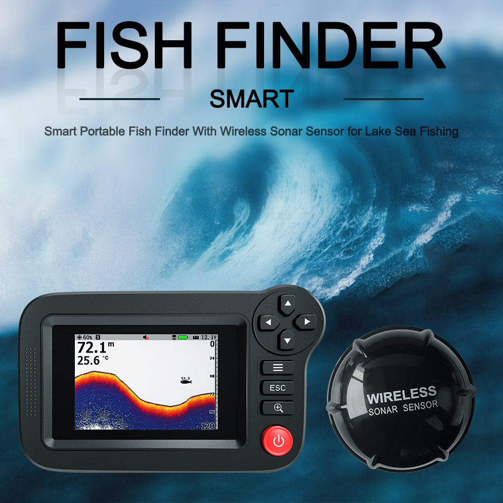Smart Fish Finder - Portable F - огляд і ціна Fish Finder Portable