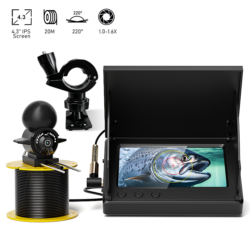 4.3'' LCD Portable Fish Finder - огляд і ціна Fish Finder Portable