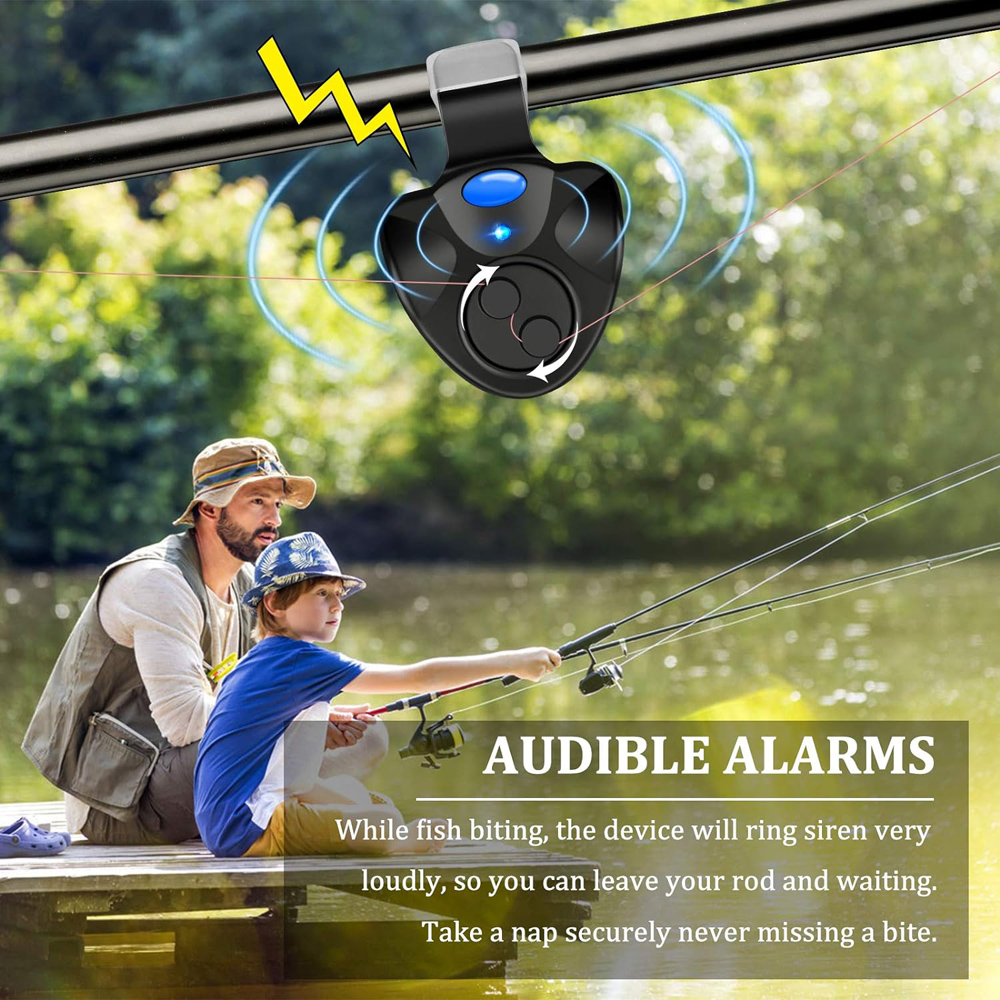 Carp Fishing Clip Set Rod Elec - огляд і ціна Bite Alarm