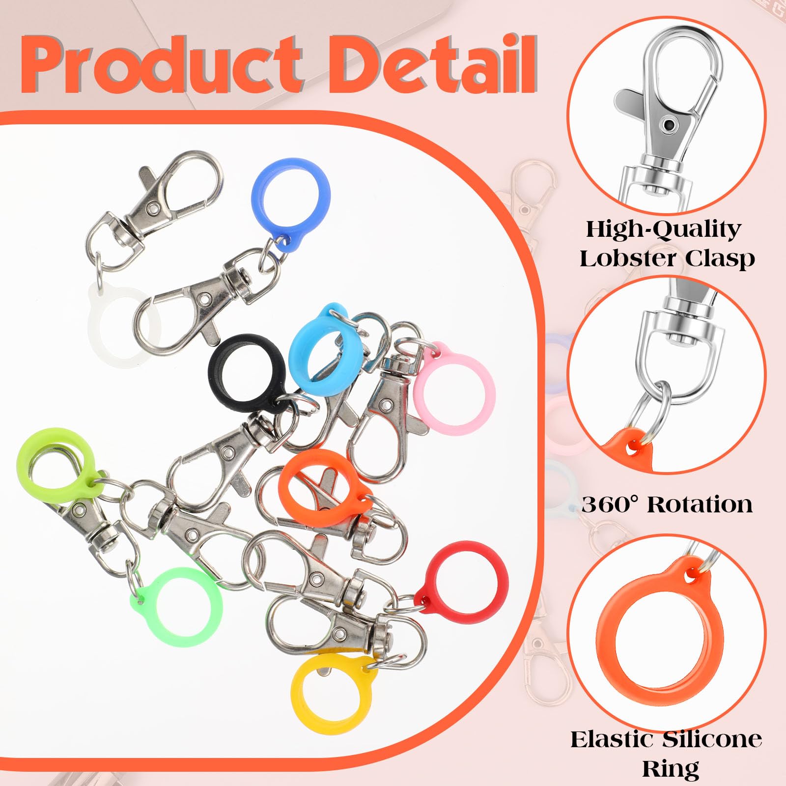 10Pcs Silicone Pen Clip Lobste - огляд і ціна Penn Reel Fierce