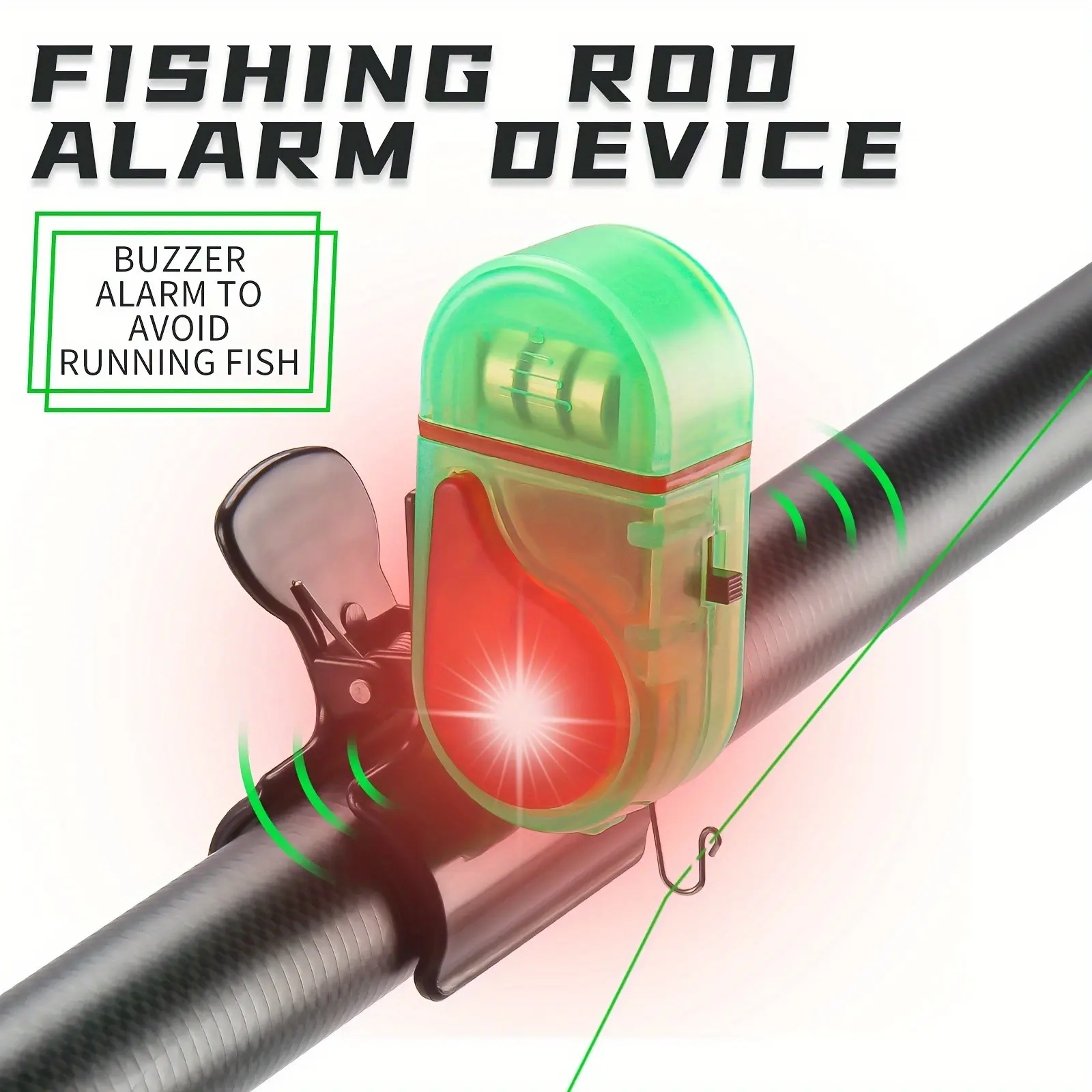 2PCS LED Fishing Bite Alarm, 2 - огляд і ціна Fish Alarm