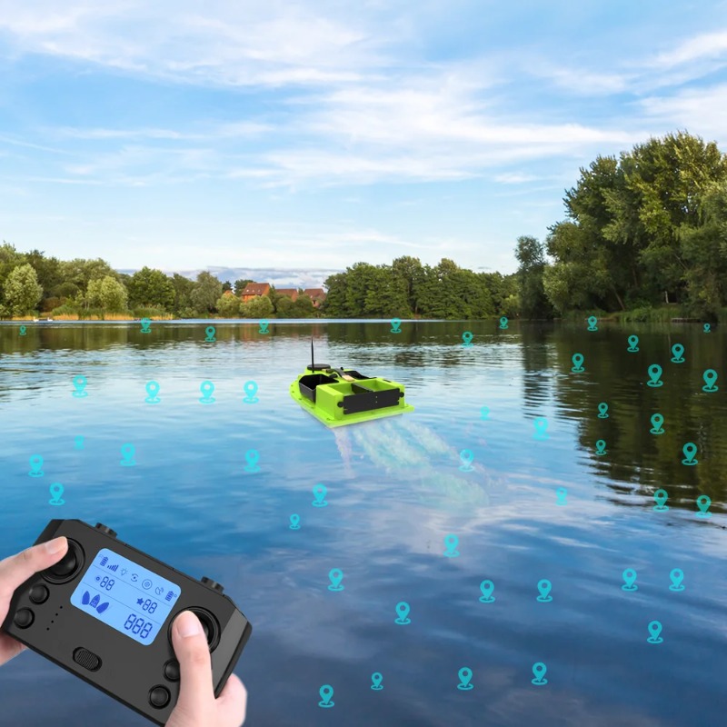 D19 GPS RC Bait Boat 600M 4 Ho - огляд і ціна Fishing Gps